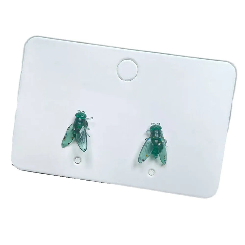Fashion Creative Flies Studs Earrings Prank Simulation Mini Fly Earrings Realistic Funny Mosquito Ear Stud Popular Accessories