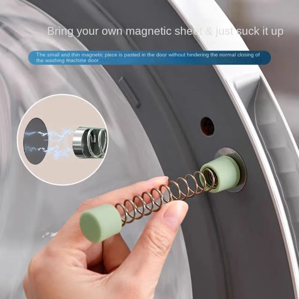 Durable Ventilated Laundry Door Safety Lock Anti Mold Magnetic Washer Door Prop Washing Machine Door Holder