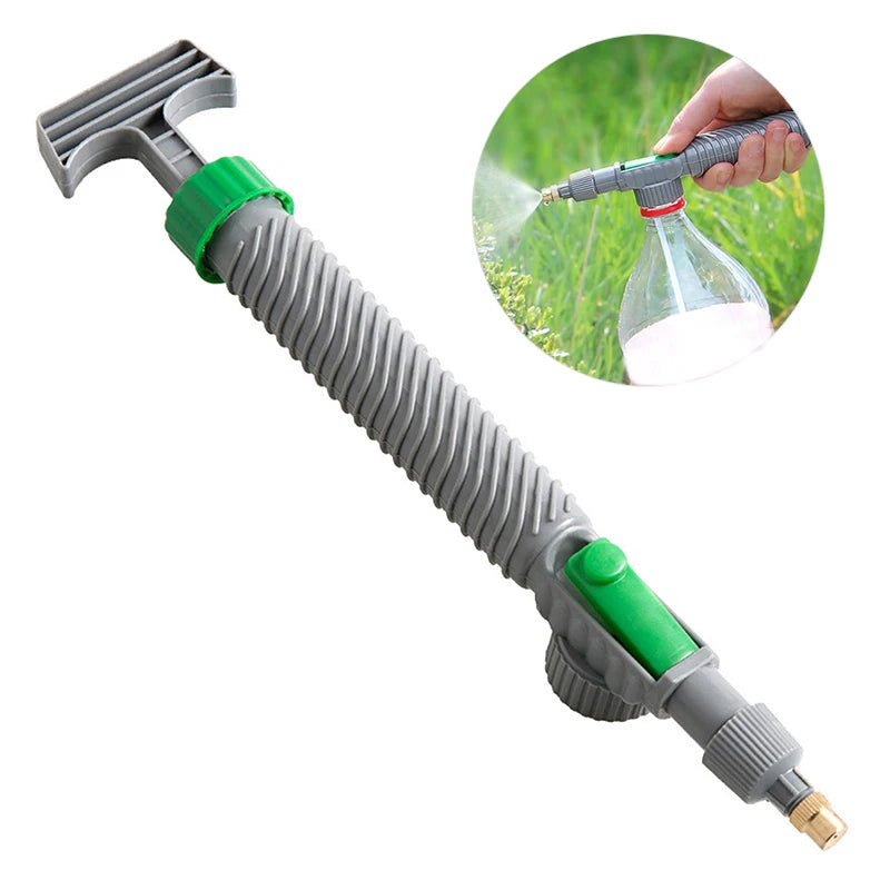 Handheld High-Pressure Air Pump Sprayer with Adjustable Nozzle - Mosquito and Insect Mister for Outdoor, Power-Free & Energy-Fre