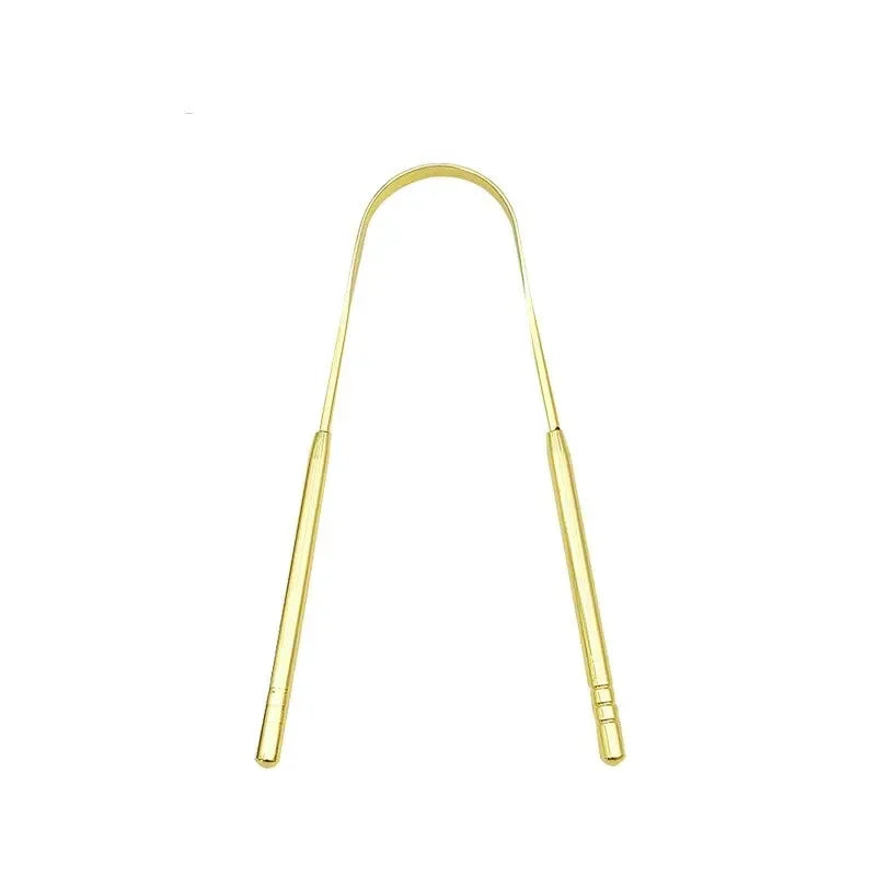 1pcs/2pcs/3pcs Metal Tongue Scraper Cleaner for Adults & Kids, Portable Stainless Steel Tongue Scrapers Brushes for Removing