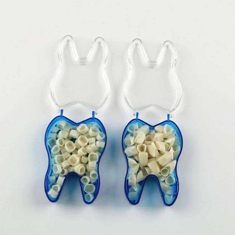 TJDent Dental Resin Temporary Crown Kit Anterior Molar Posterior Teeth Veneers Dentistry Material Tooth Whitening Tools