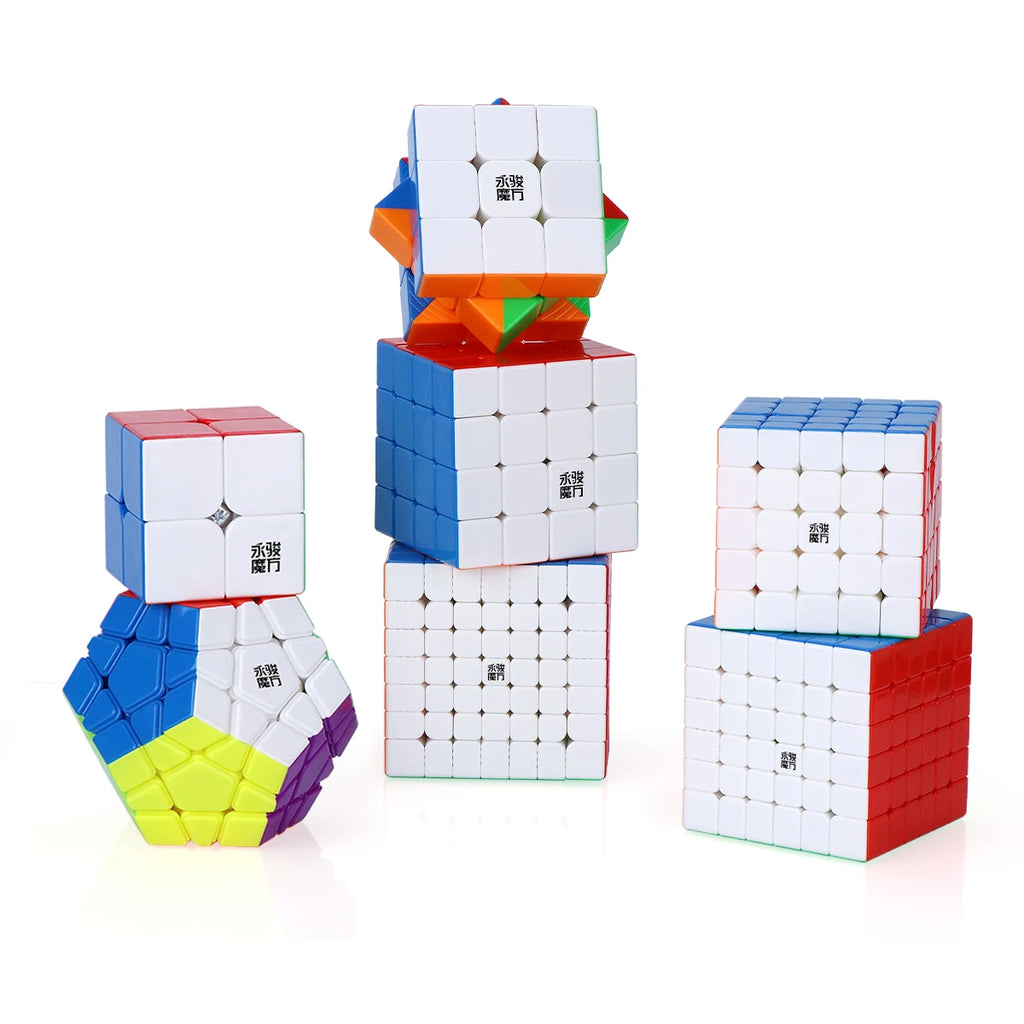 Yongjun Star Pentagram Cubes Shaped Plastic Magic Cube Educational Toys Children's Gifts Educational Toys