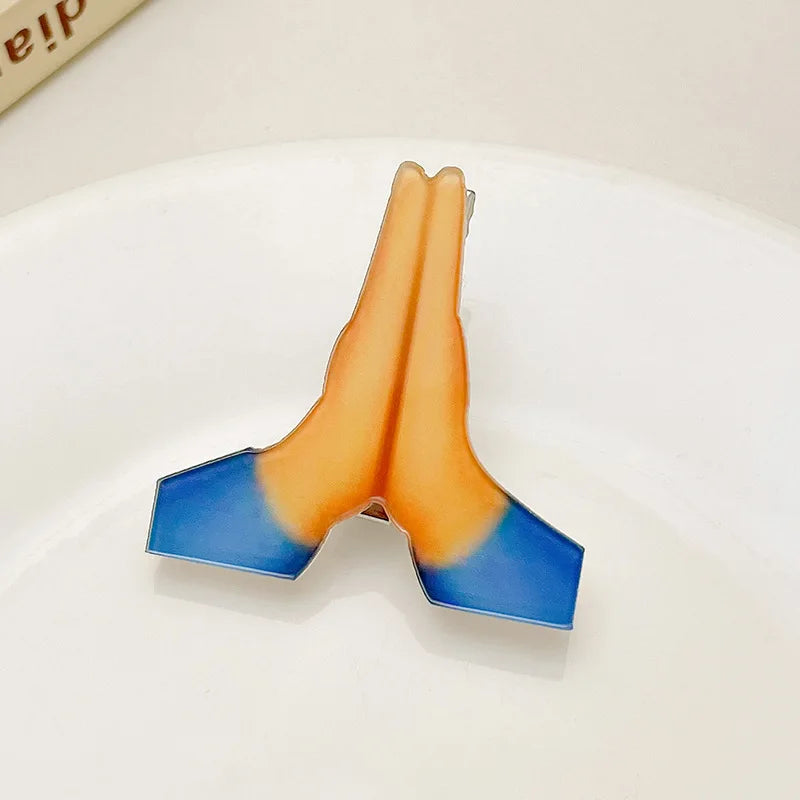 New Creative Weird Knife Hair Clips For Women Funny Hairpins Girls Hairclip Punk Barrette Hairpins Headwear Hair y2k Accessories