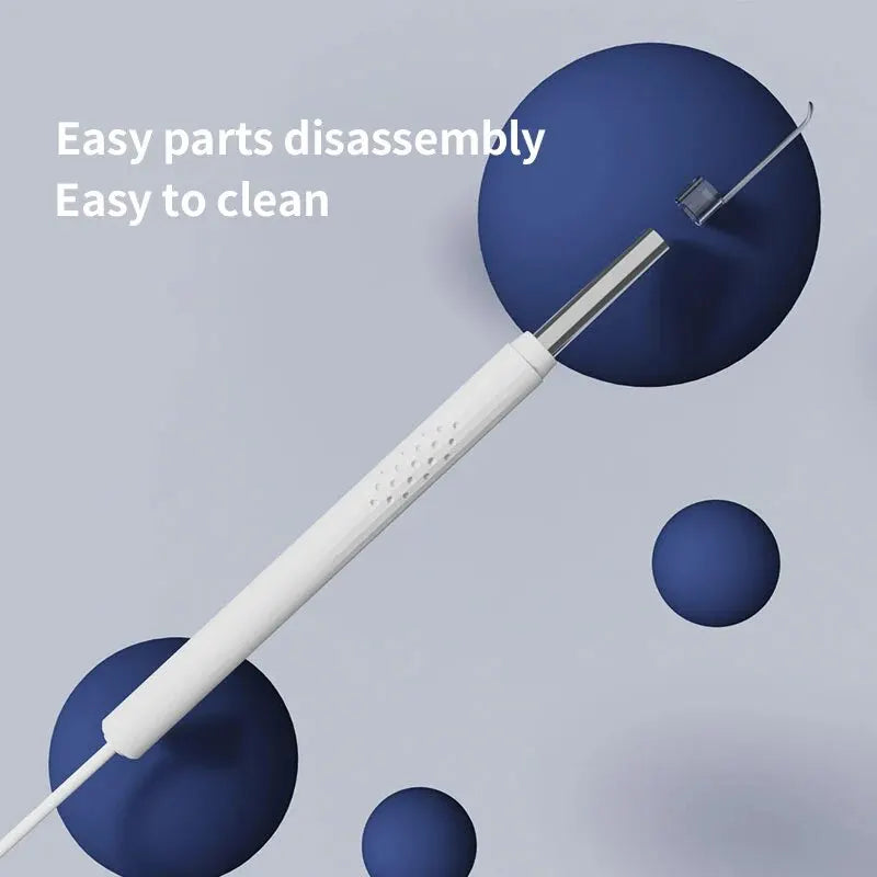 Smart Ear Cleaning Endoscope Spoon Mini Camera Ear Picker Ear Wax Removal Visual Ear Mouth Nose Otoscope Support Android PC