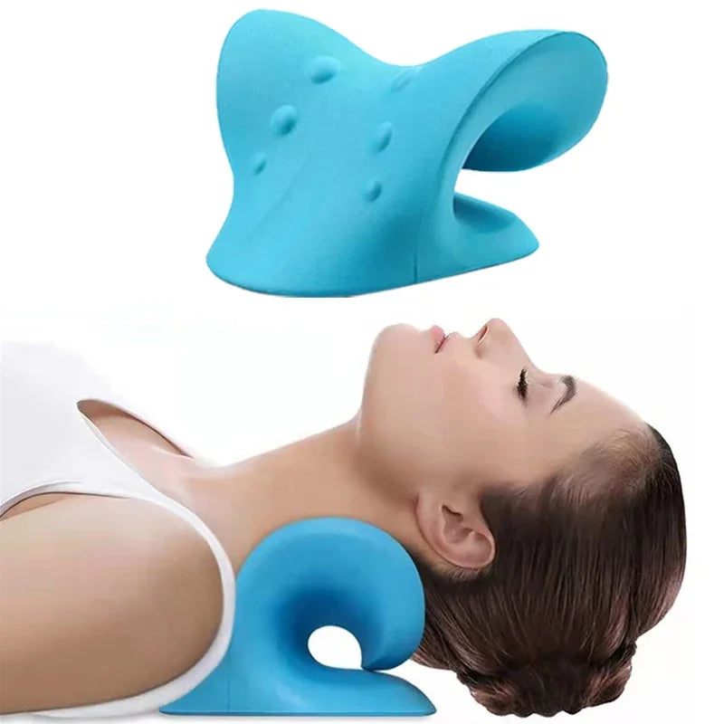 Premium Cervical Spine Massager for Neck Shoulder Relaxation - Support Correct Posture & Improve Sleep Quality