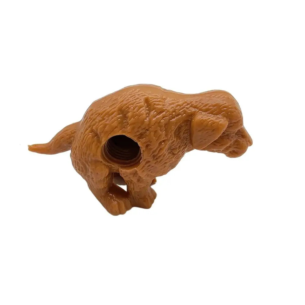 Funny Puppy Poop Toothpaste Dispenser Cartoon Squeezer Dog Butt Toothpaste Cap Creative Gag Gift Poop Toothpaste Topper Friends