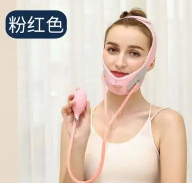 V-Line Cheek Chin Slimming Belt Face Massager Inflatable Air Press Facial Slimming Band Shaper Skin Care Thining Firming Bandage