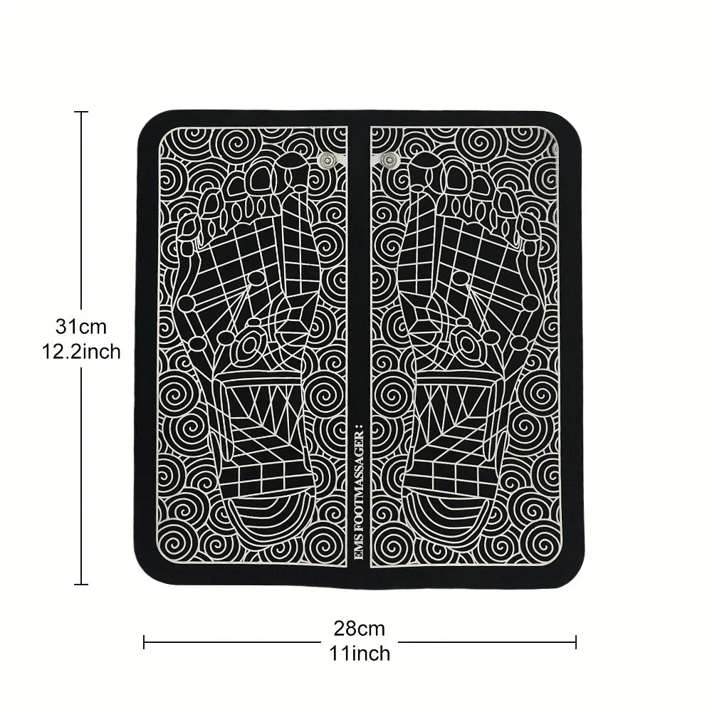 Electric Foot Massager Pad Muscle Massage Relaxation Trainer For Massage Fitness Outdoor Sport Home Family Relax