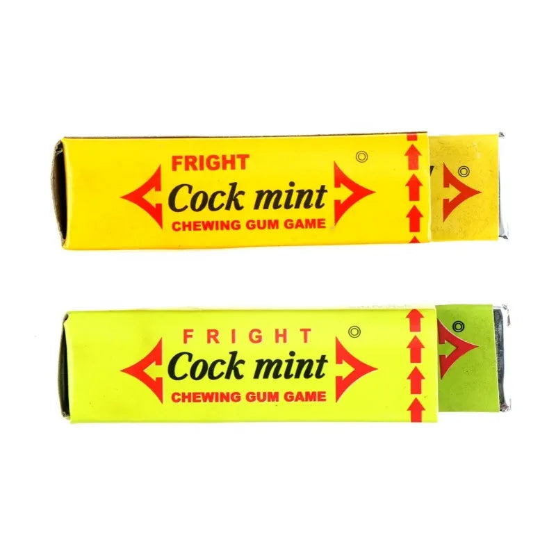 2PCS Joke Chewing Gum Shocking Toy Prank Trick Gag Cockroach Gum Farce  Gifts for Boyfriend Novelty