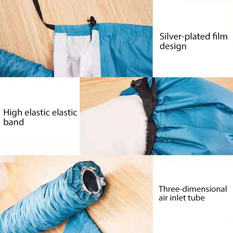 Folding Dog Dry Bag Bath Tools Dog Pet Hair Dryer Hair Dryer Cat Dry Bag Pet Cleaning Beauty Accessories