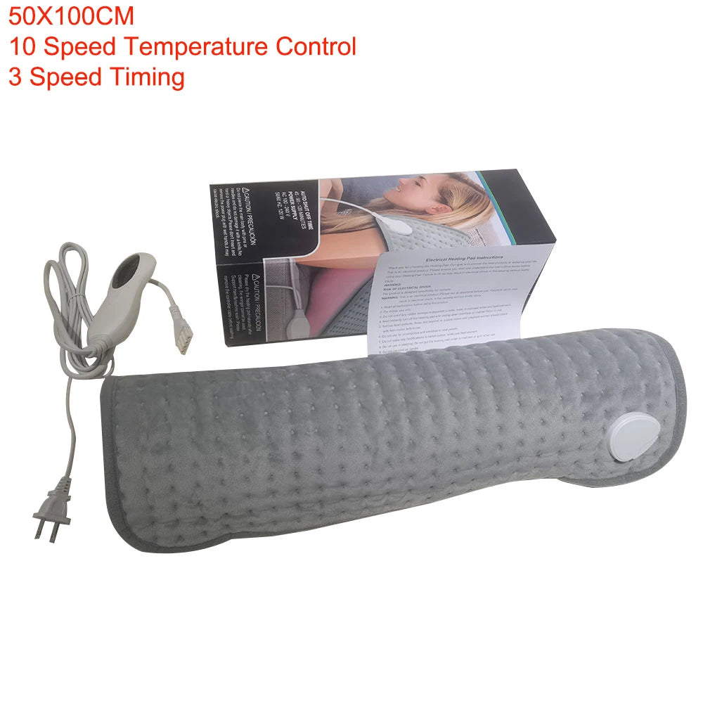 Many Size Electric Heating Blanket Pad Soft Winter Belly Foot Heater Hand Warmer Physiotherapy Thermal Blankets For Home Office