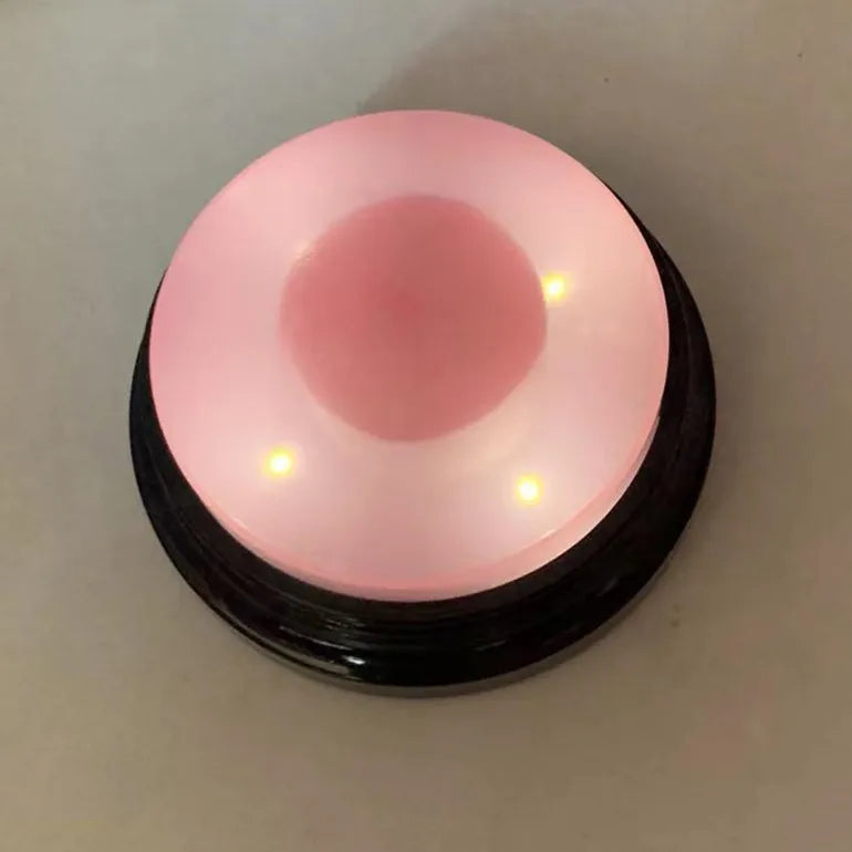 Funny Dog Recordable Pet Toys Travel Talking Pet Starters Dog Speaking Buttons Portable Cute Pet Supplies Communication Dog