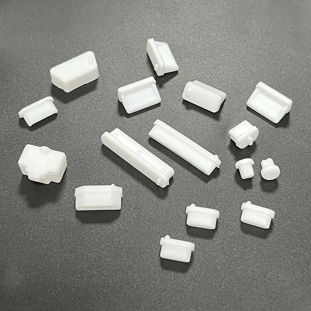 16Pcs/set Universal Anti Dustproof Notebook Port Plug Silicone Protector USB Elastic Laptop Computer Cover Stopper