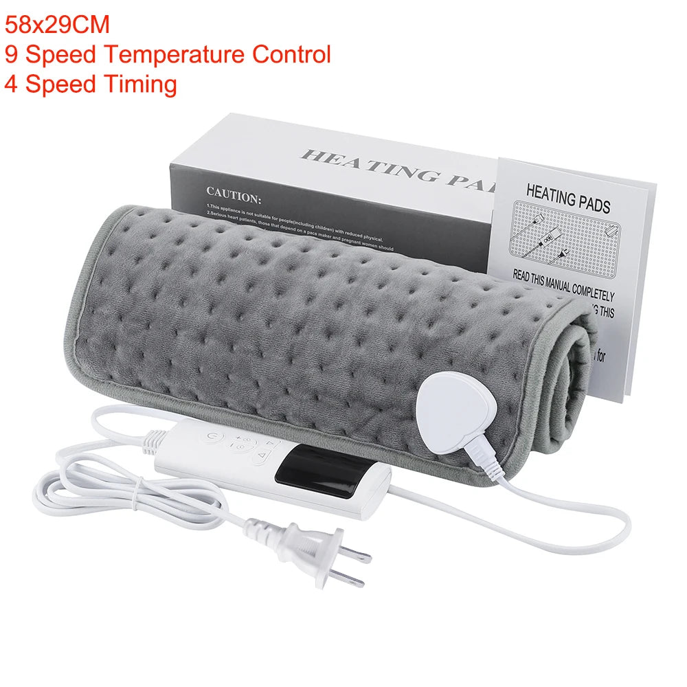 Many Size Electric Heating Blanket Pad Soft Winter Belly Foot Heater Hand Warmer Physiotherapy Thermal Blankets For Home Office