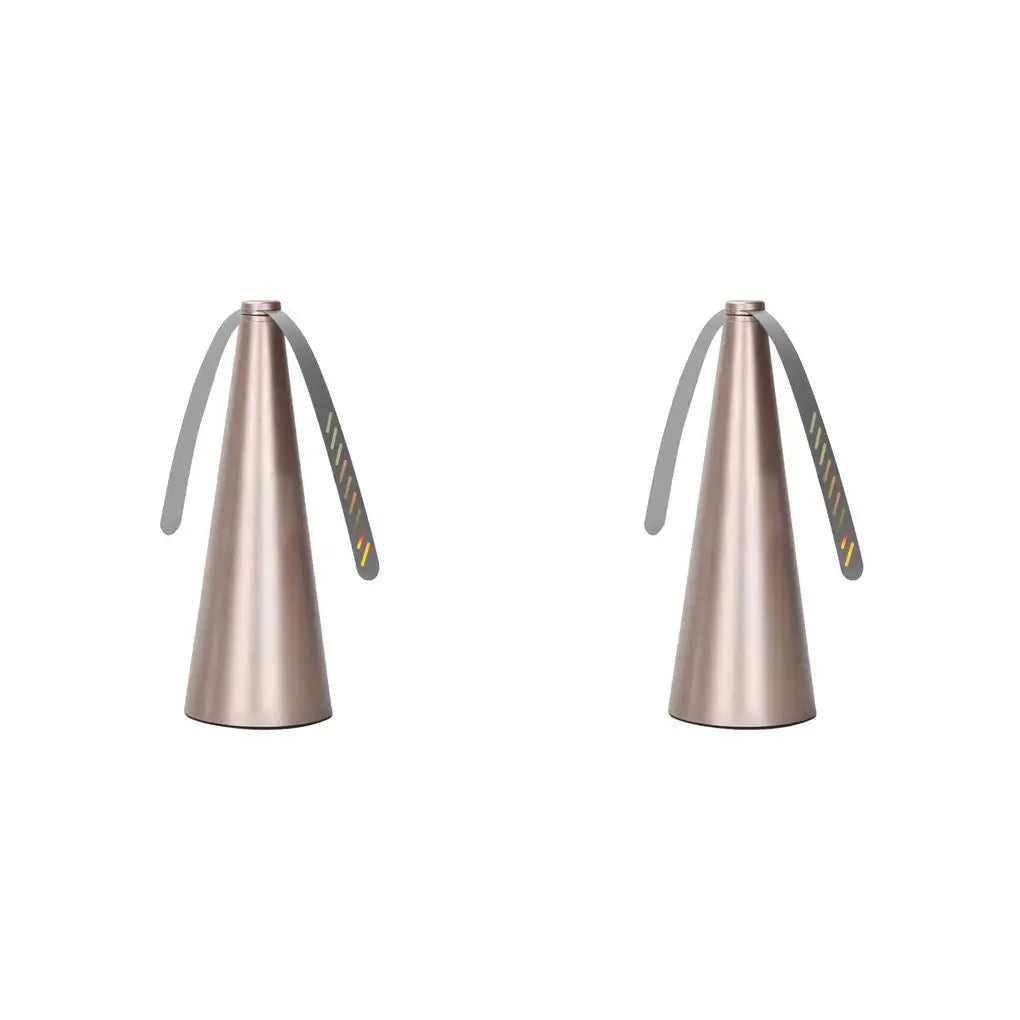 Outdoor Fly Bug Repeller Portable Pest Fan Electric Food Protector Silver