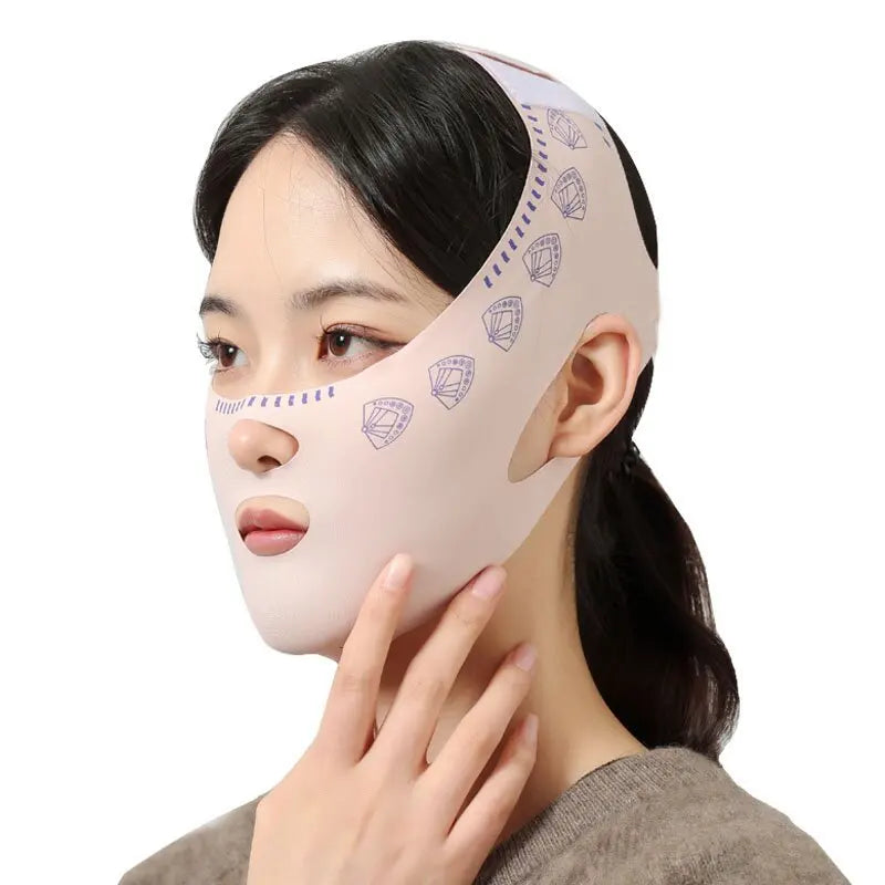 V Face Bandage for Sleeping with Face Lifting Small V Face